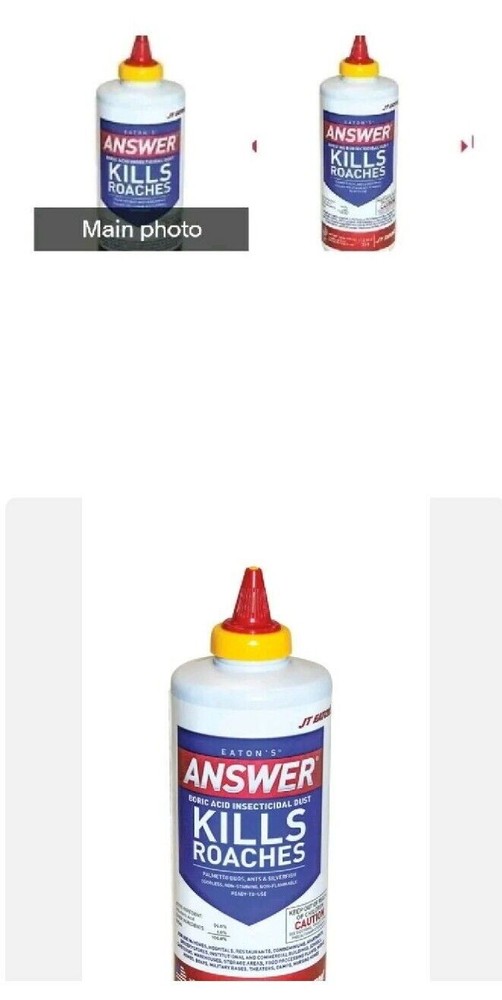 Odorless Killing Ant Silverfish Roach Insecticidal Dust 16oz ~ 2-Pack