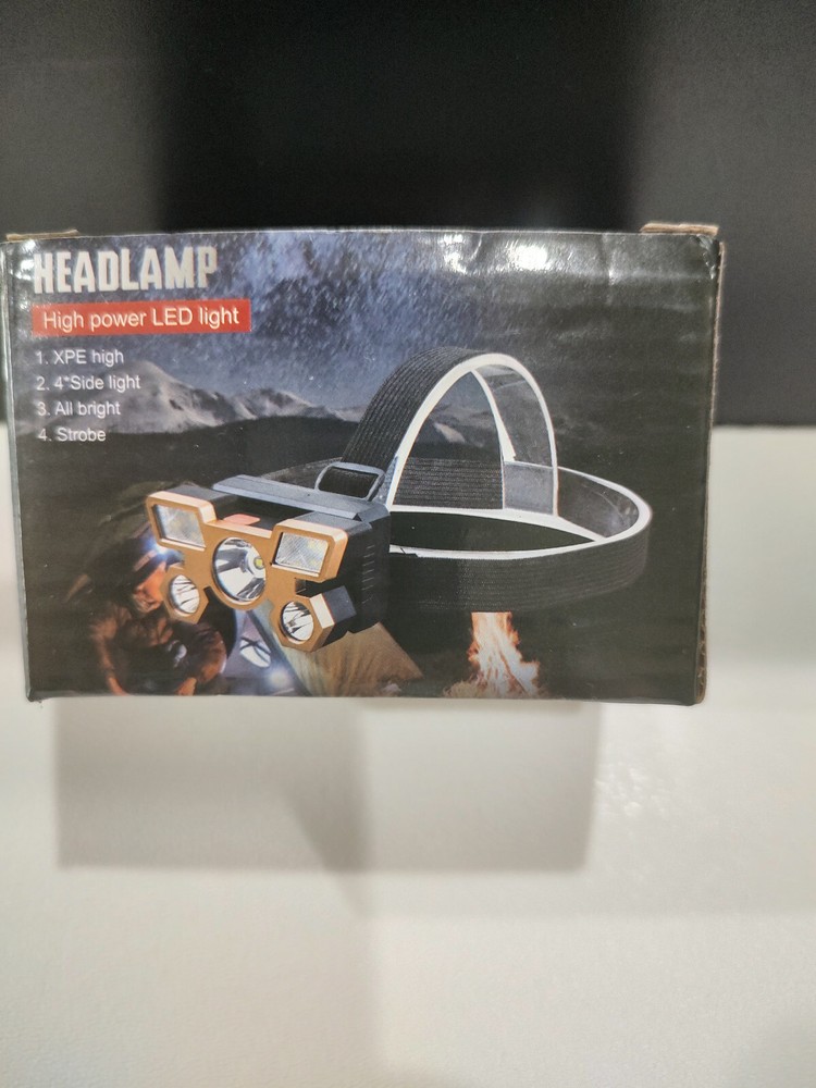 Headlamp High Power 5 LED Light Headband
