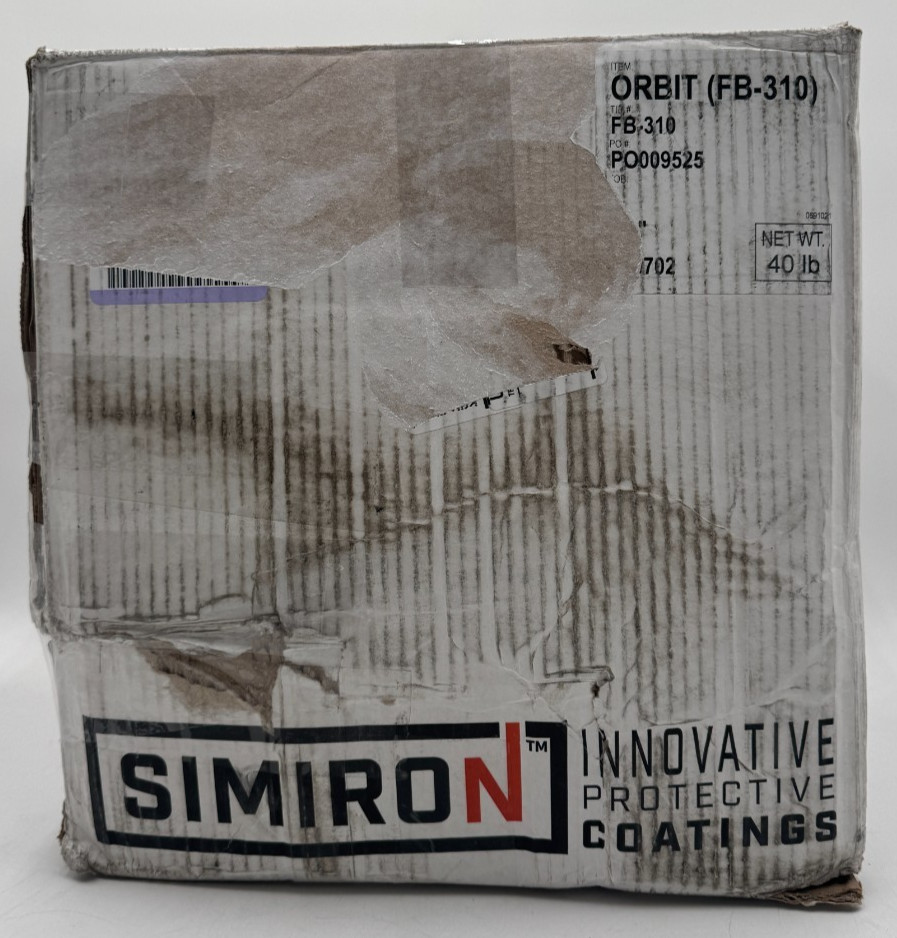Simiron Decorative Chip Floor Coating Chipflakes ORBIT, 40lbs - DAMAGED BOX