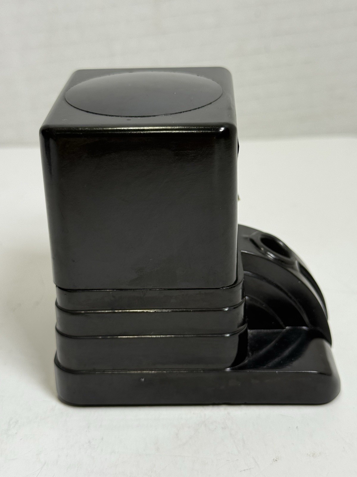 Vintage Carter's Cube - Well Dip Pen Ink Well with Glass Bottle Made in USA