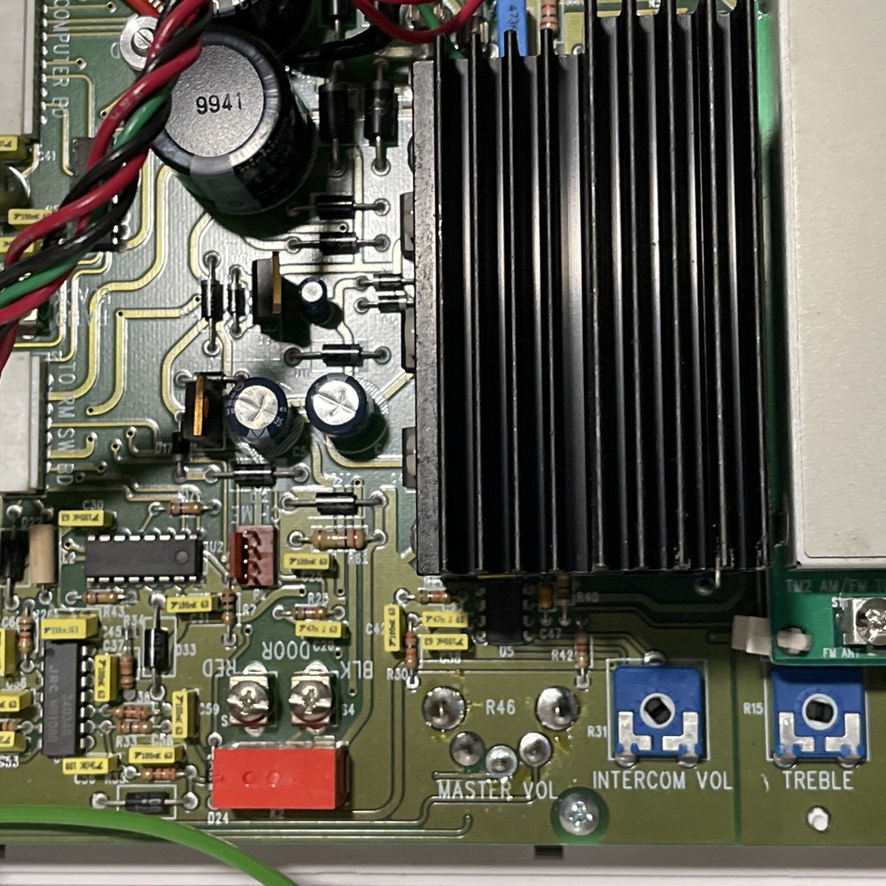 M&S Systems Model MC602 Intercom Panel (FOR PARTS, AS-IS)