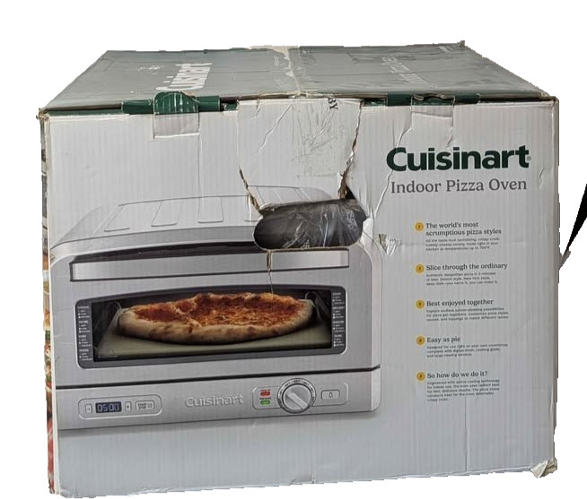 Cuisinart - Indoor Pizza Oven - Silver