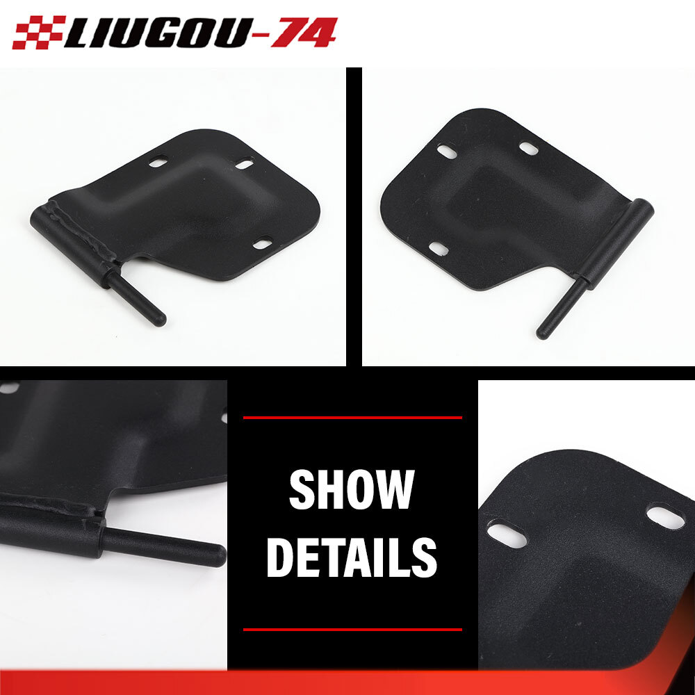 Fit For Humvee X-door Hinges (4) 2 Lh +2 Rh Hard Door M998 M1123 M1097 M1152