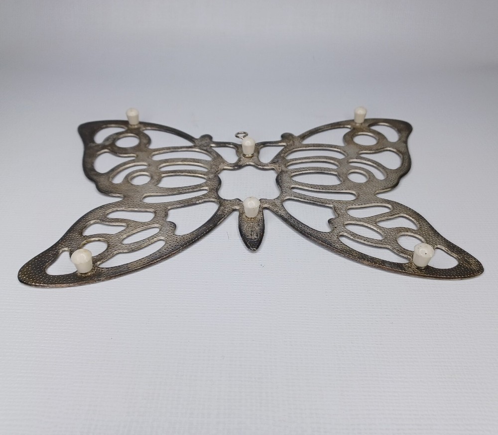 Leonard Silverplate Metal Butterfly Trivet