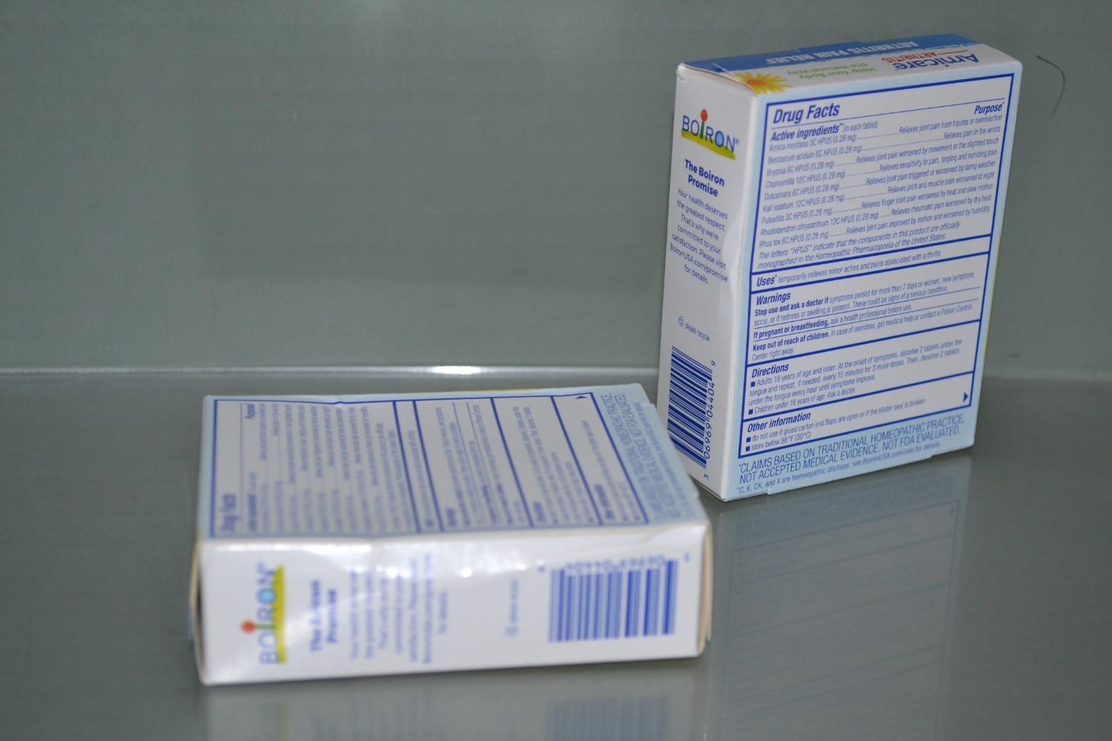 (2) Boiron Arnicare Arthritis, Homeopathic, 60 Meltaway Tablets Each, Exp.08/28