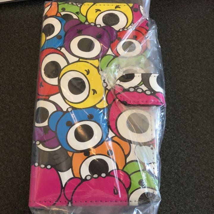 hide Psycho Bear iPhone notebook type cover M size