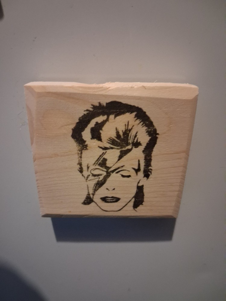 david bowie fridge magnet