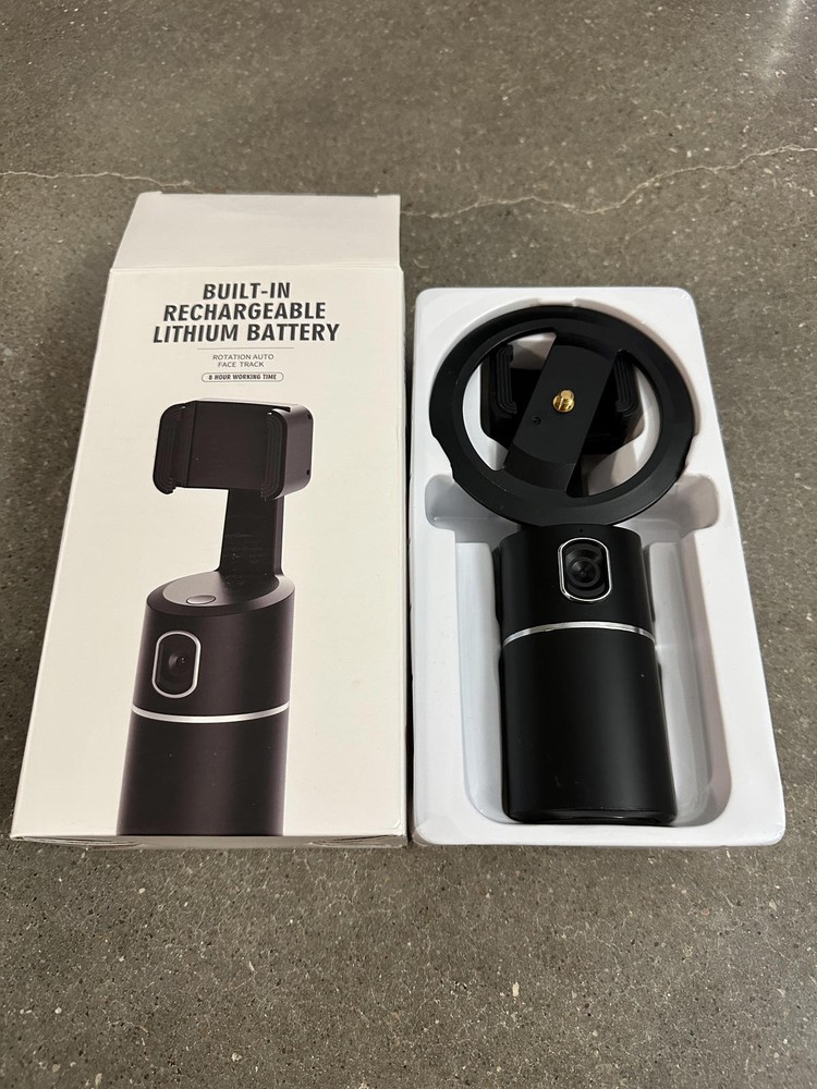 Built-In Rechargeable Lithium Battery Auto Face Tracking Device