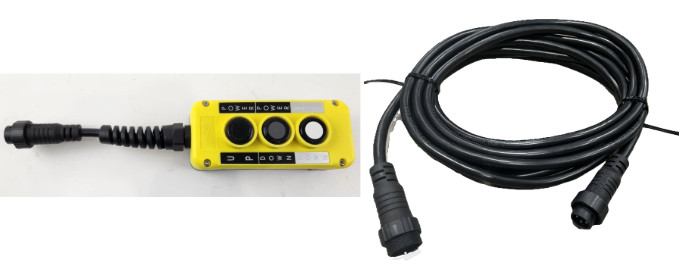 KTI 3 Button Pendant & Cord Hydro Dump Trailer Controller - Power UP DOWN GRAV