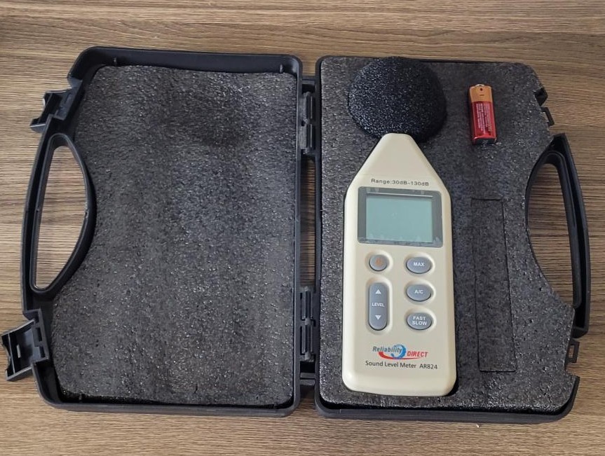 RELIABILITY DIRECT AR824 DIGITAL SOUND LEVEL METER - Excel Cond.