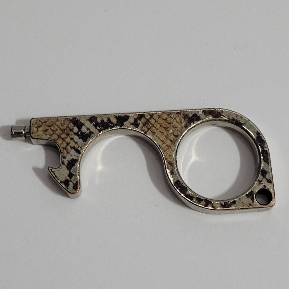 Touchless Door Opener Tool w/Snakeskin Pattern