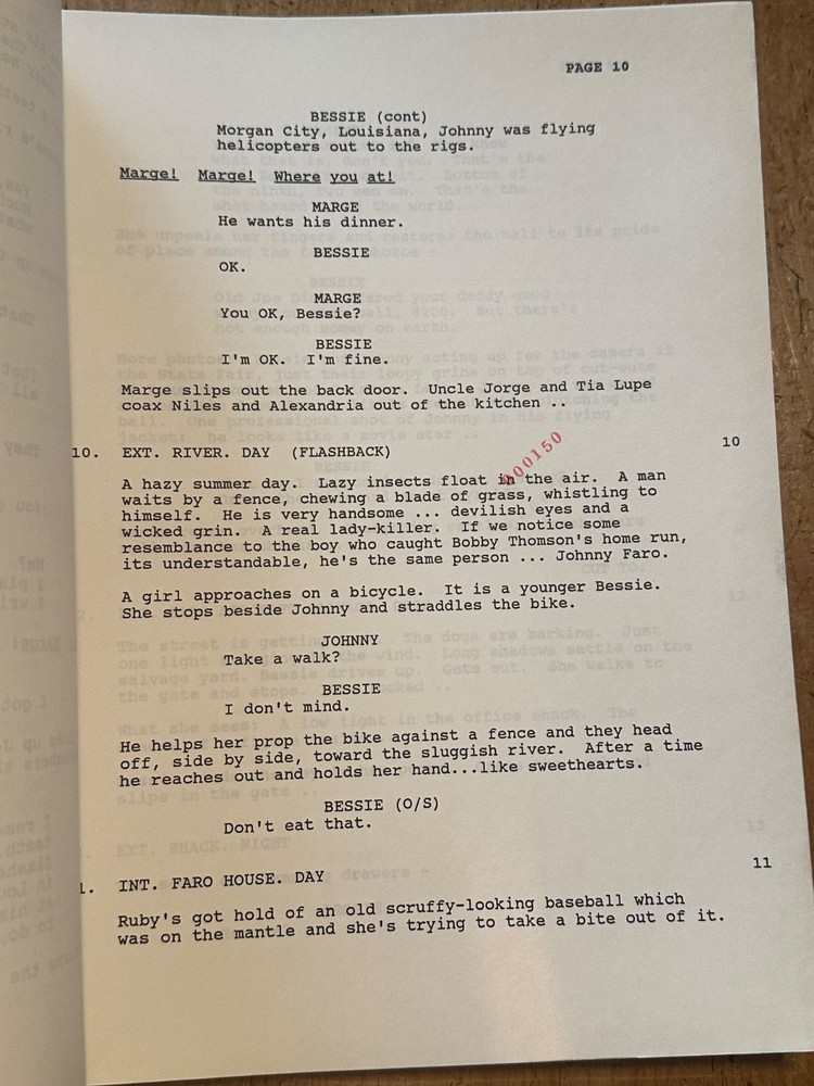 DECEPTION AKA RUBY CAIRO SCREENPLAY SCRIPT ORIGINAL LAIM NEESON ANDIE MACDOWELL
