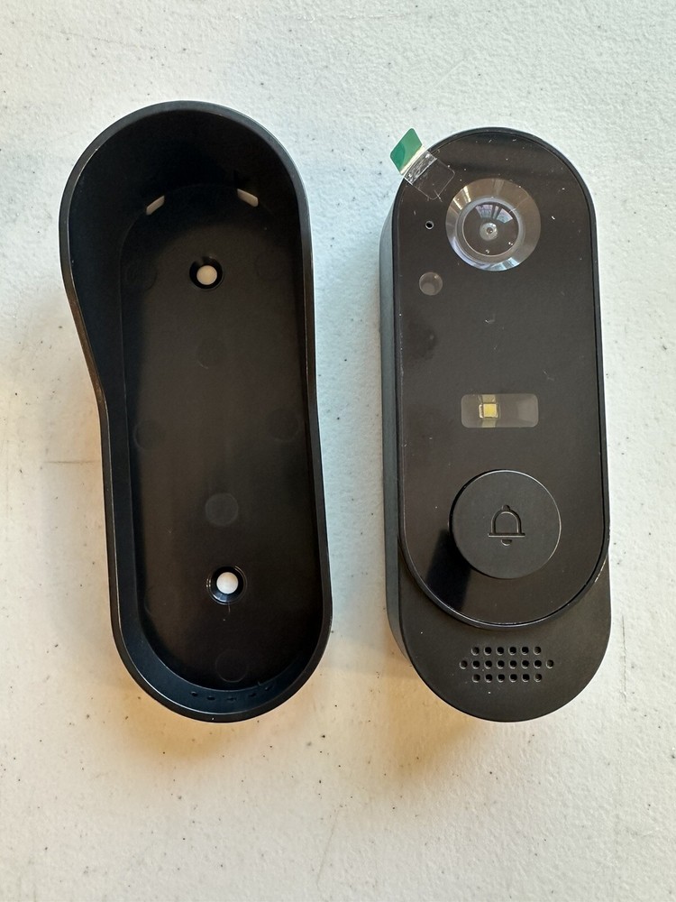 -Smart home Visual Doorbell wirelrss black