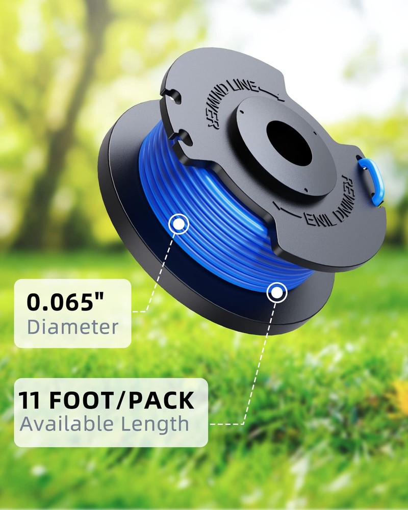 Ryobi Weed Wacker String Replacement 99ft Autofeed 6 Spools Compatible with Ryob