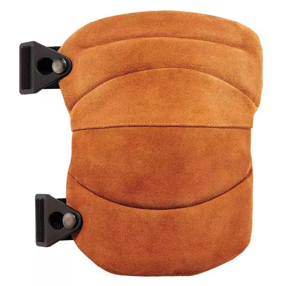 Proflex Leather Knee Pads - Wide Soft Cap