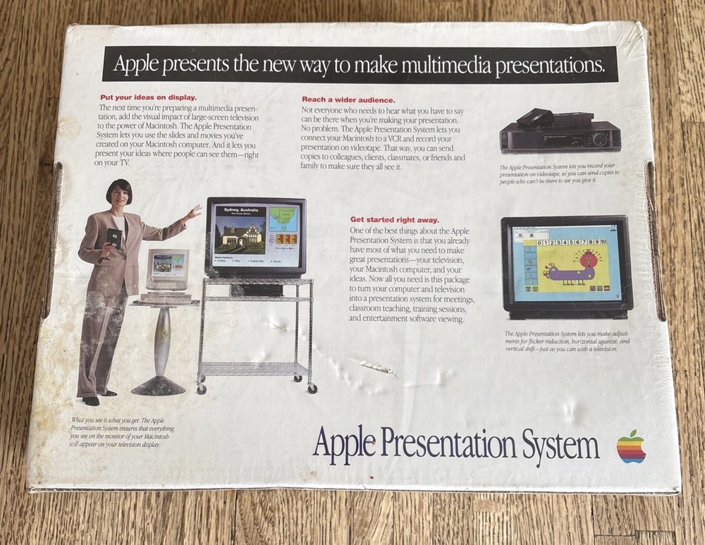 Apple Presentation System Turns Your Television Into A Multimedia Presentation