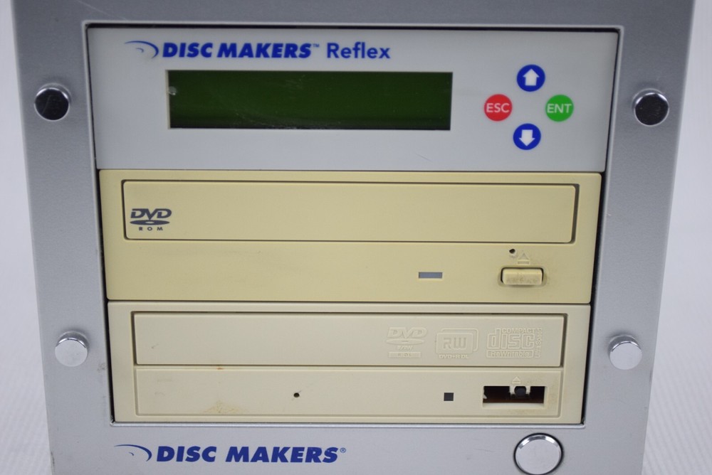 Disk Makers Reflex Disk DVD Duplicating & Copying System NEC Drive
