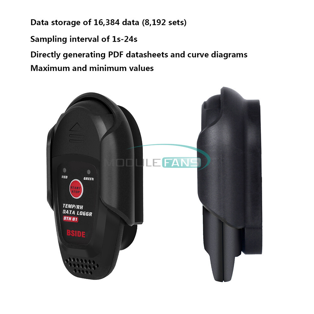 Temperature Humidity Data Logger USB Auto Generation Intelligent Thermometer