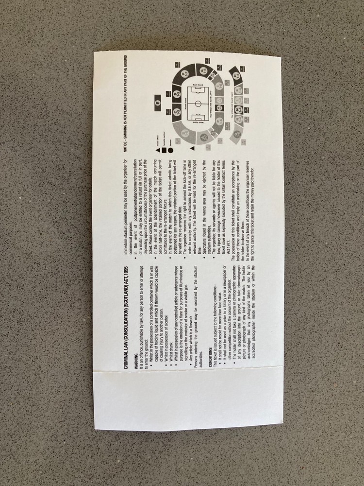 Scotland v Malta 2017 Match Ticket