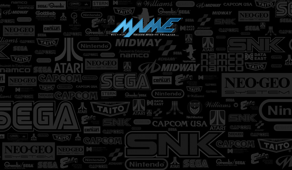 Mame Arcade Laminated Control Panel Overlay (CPO) - 33" x 17"