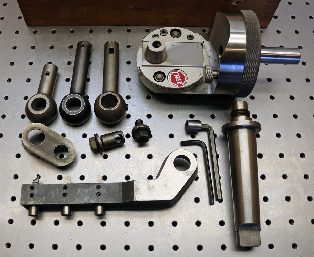 Tree Taper Boring Tool, Head W/ 4MT & 3/4" Shanks + Extras and Case - - E2856