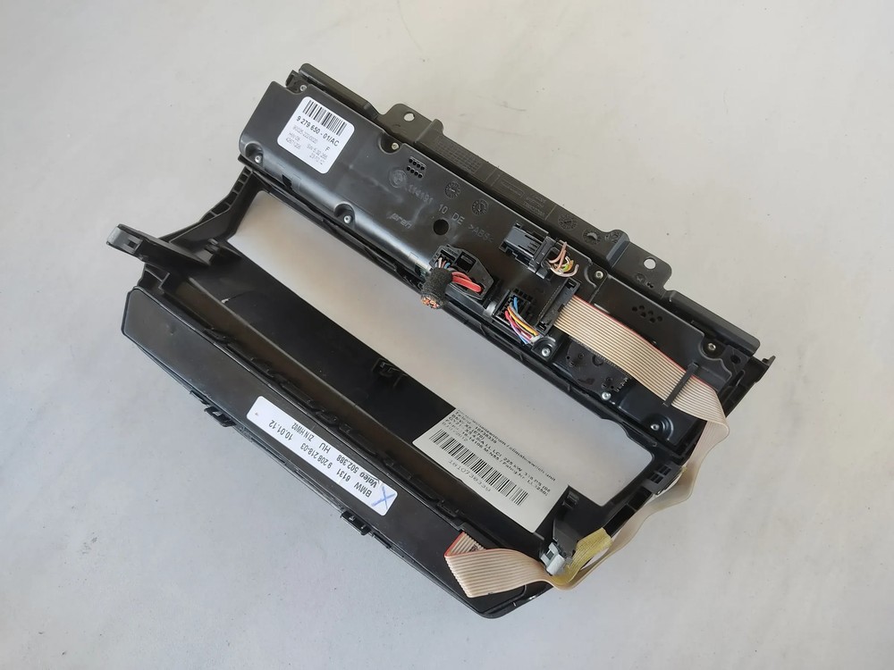 Original BMW E70 E71 Control Panel Automatic air conditioning base 9310445