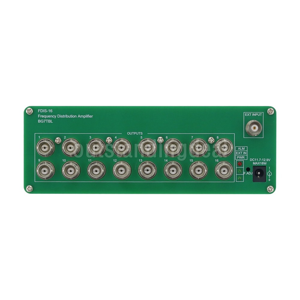 100M Sine Wave Frequency Distributor 16CH Output Frequency Divider Distribution/