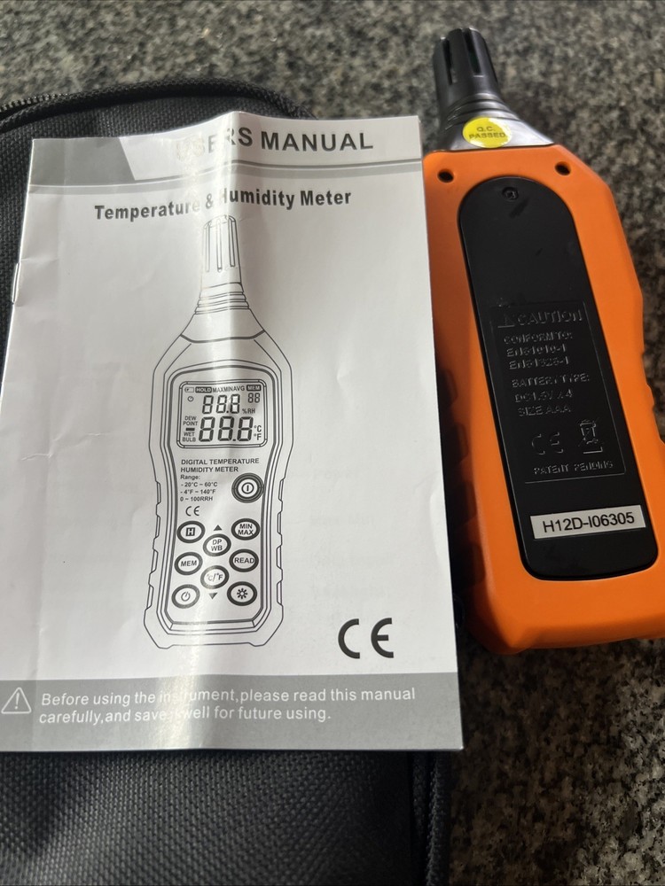 PROTMEX PT6508 Digital Temperature Humidity Meter