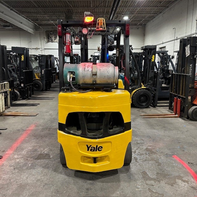 2019 Yale GLC060VX 6000lb Used Forklift Sideshift Triple Mast 5371 Hours