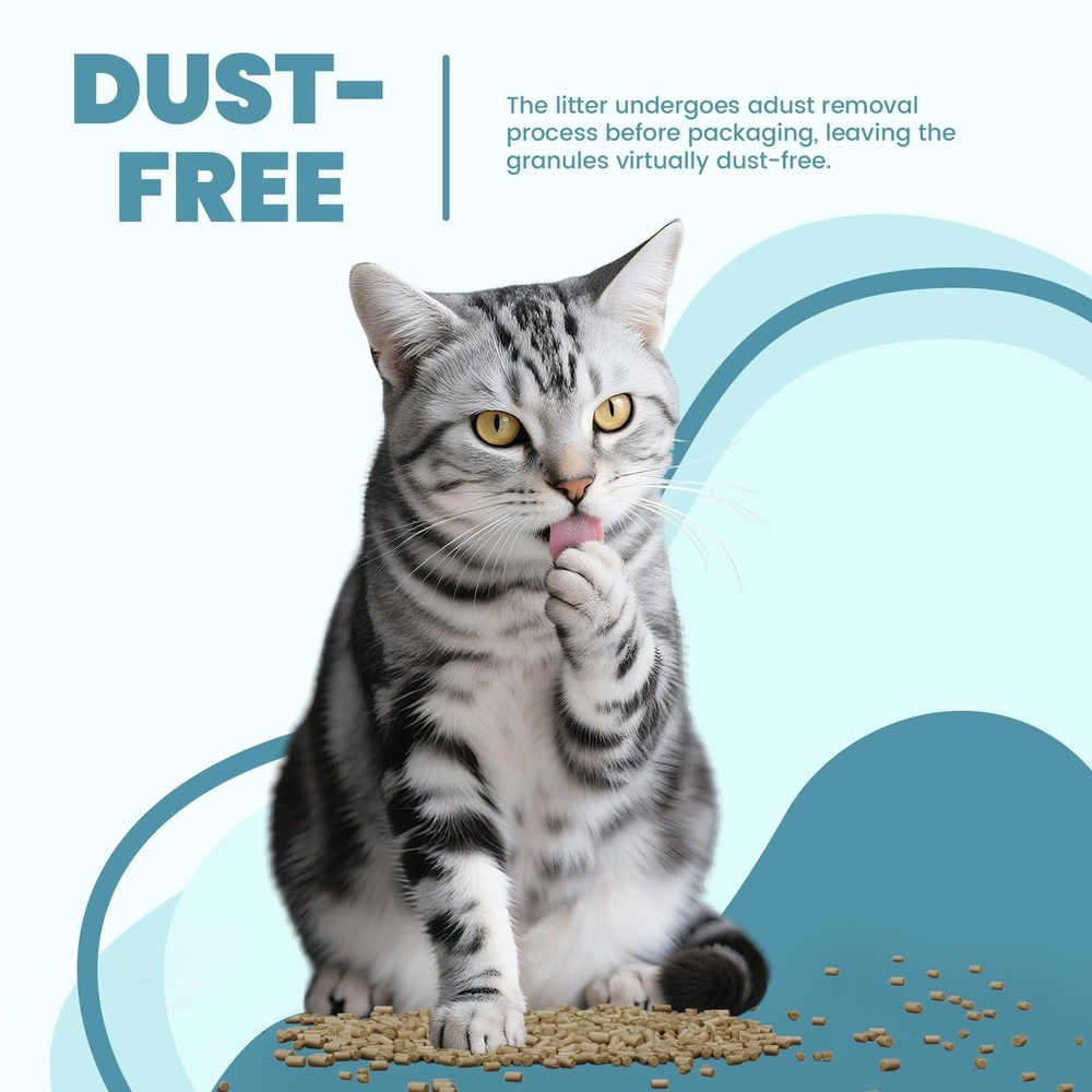 Basic Zeolite Cat Litter 10pcs+7lbs, Pads & Enhanced pellets