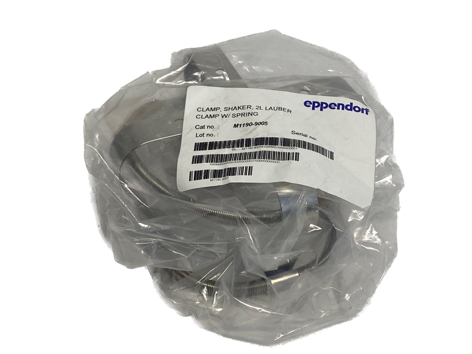 New EPPENDORF 2000mL Erlenmeyer Lauber Clamp Spring Retainer M1190-9005