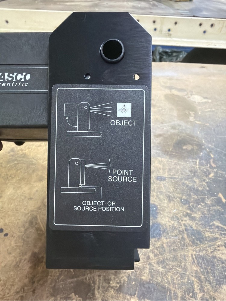 Pasco Basic Optics OS-8517 Light Source, Stand & Power Supply FREE SHIPPING