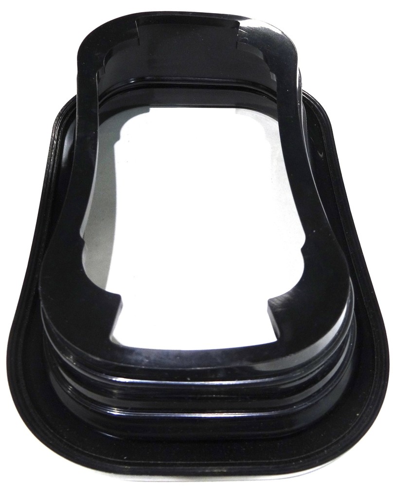 Light Grommet for Rectangular Stop Tail Turn Light Black Rubber UP#31516 Each