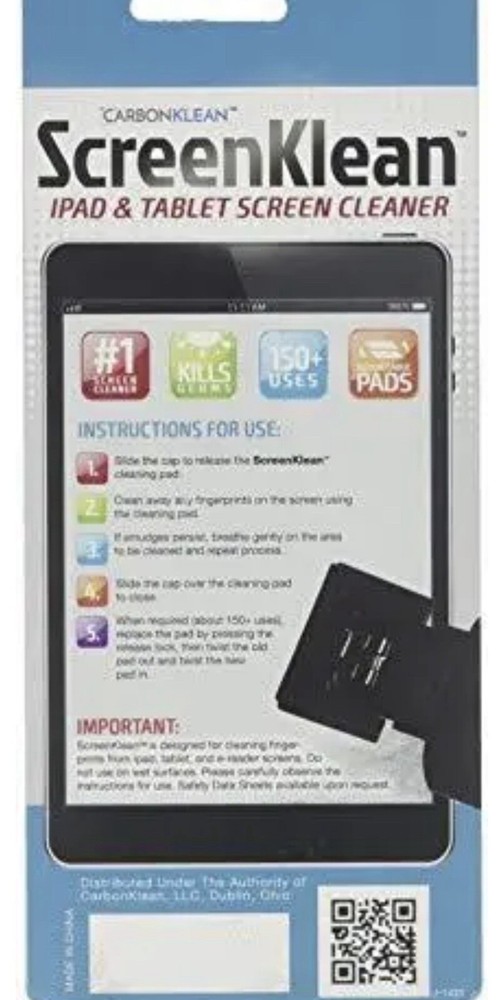 Carbon Klean ScreenKlean Tablet Screen Cleaner Efficient and Durable Carbon Y C