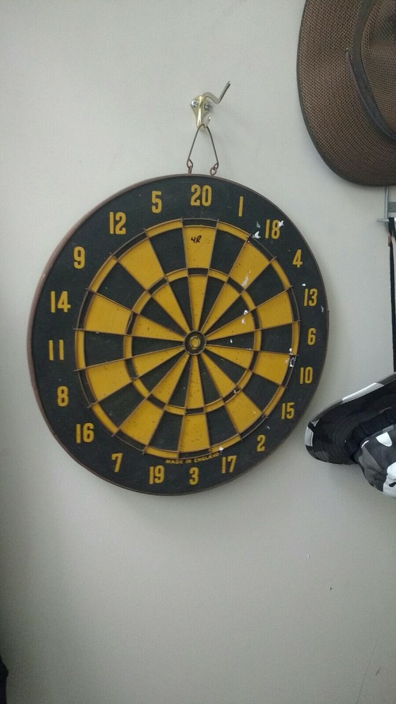 Vintage dart board