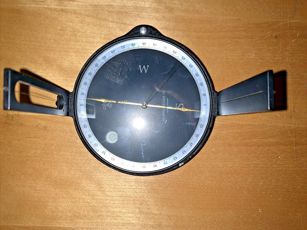 Keuffel & Esser Surveying Compass with Carry Case