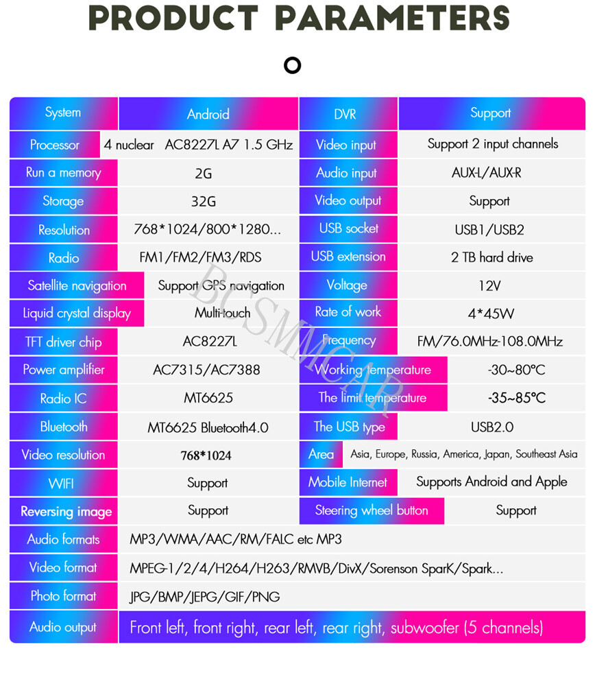 Car Multimedia Player USB Split Screen For Carplay Fit For VW Beetle 2006-2010
