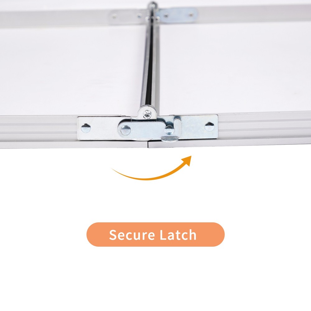 4Ft Portable Multipurpose Folding Table Black Hot Sale