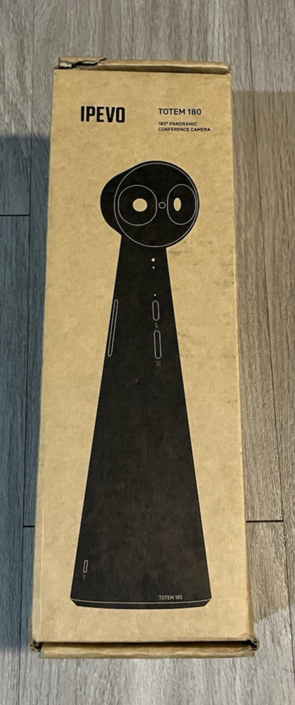IPEVO TOTEM 180 Degree Panoramic 4K Conference Camera  Black