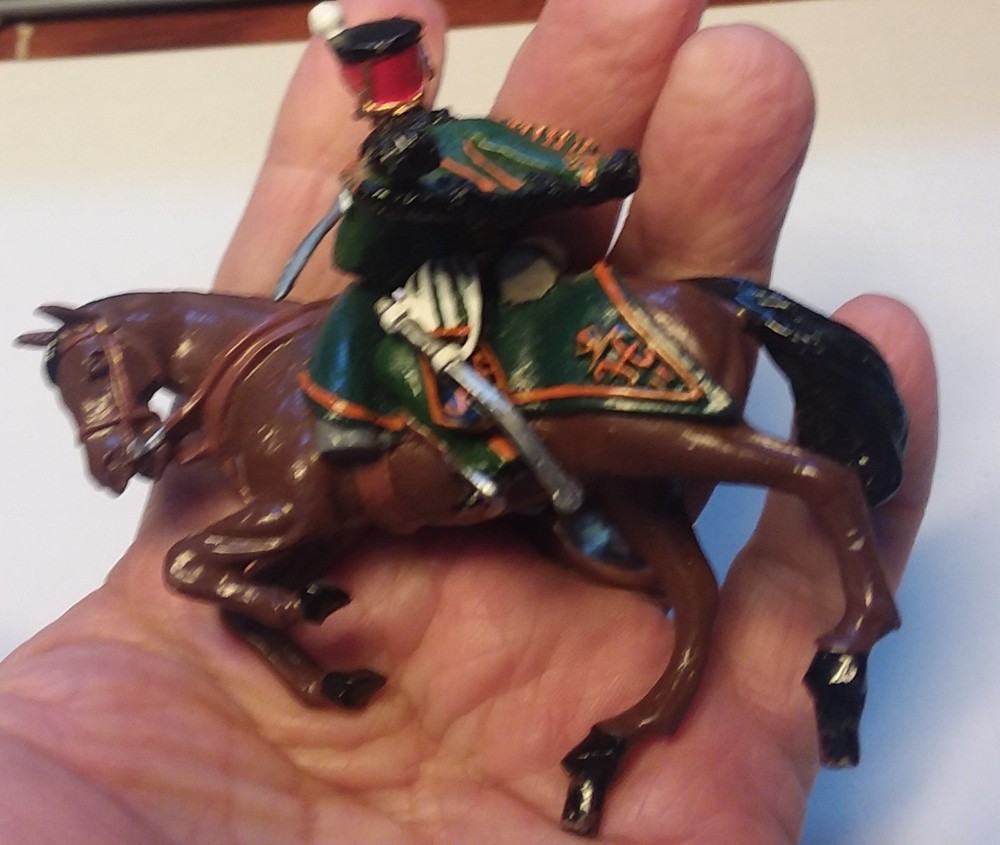 Nicely Detailed Metal Cavalryman - Needs Stand