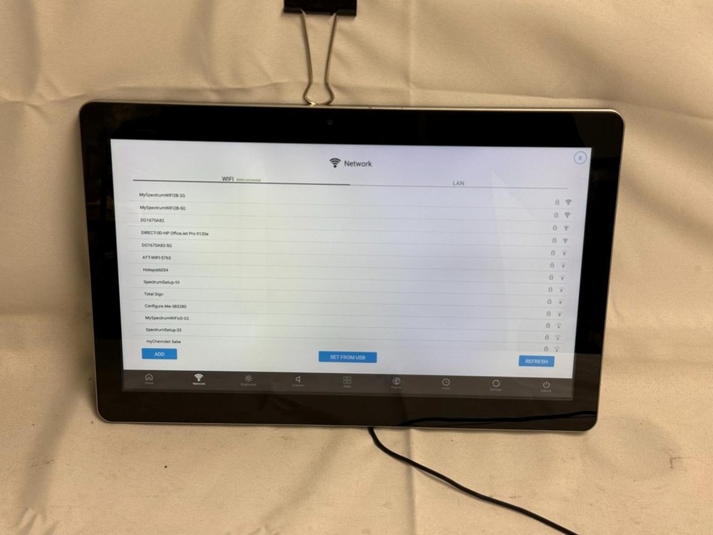 Elo Touch Solutions ESY15l1B Touchscreen Android Display & Power Cable