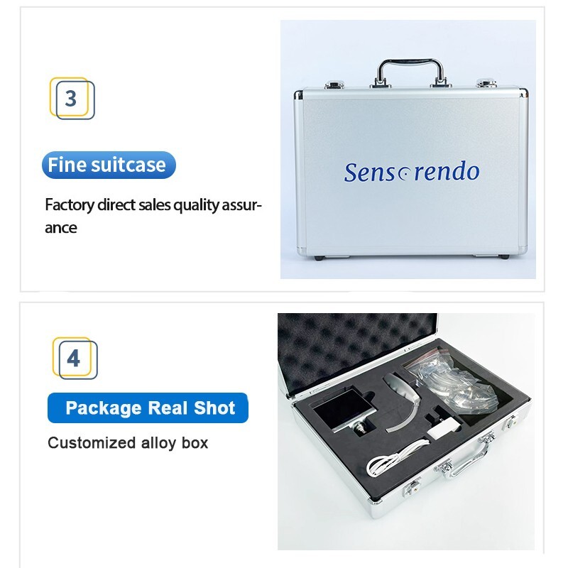 (US Delivery)  Touchscreen Video Laryngoscope with disposable blades(MAC2/3/4)