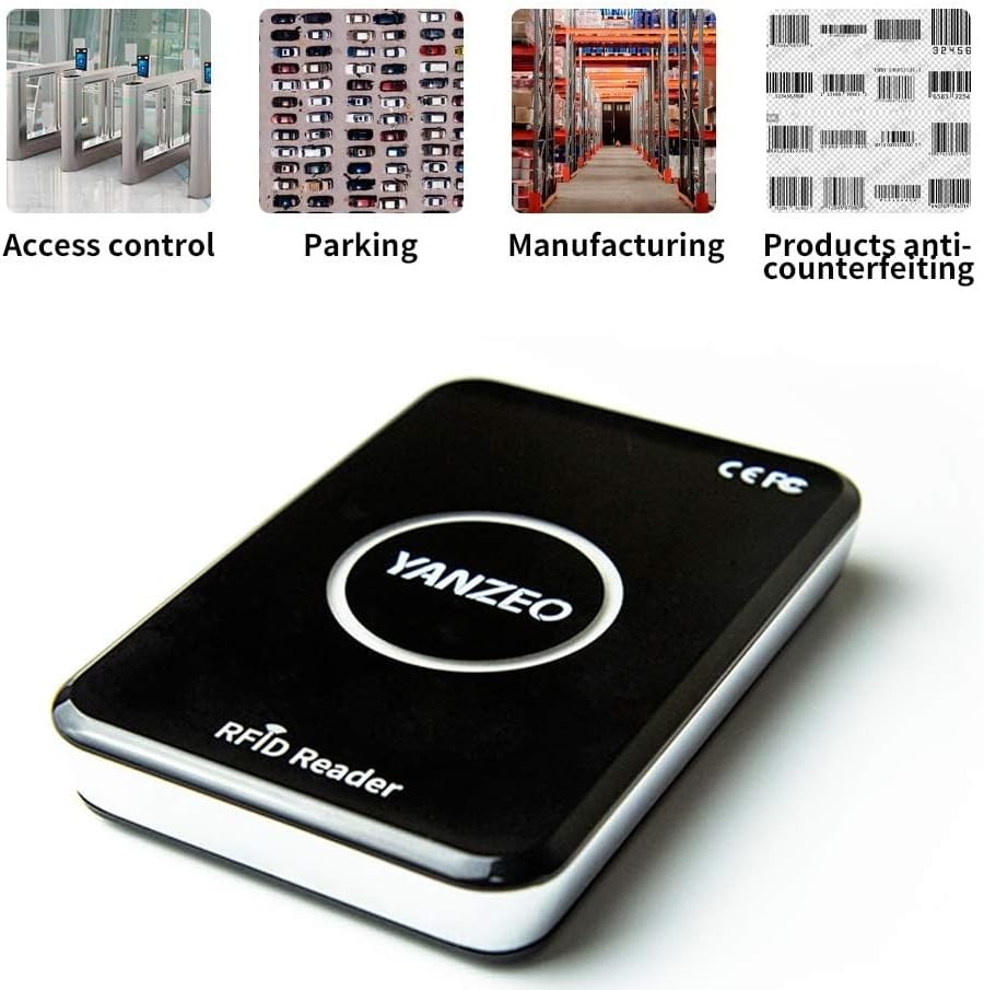 Yanzeo R15 SR2 RFID UHF RFID Reader Writer Support Keyboard Emulation Output