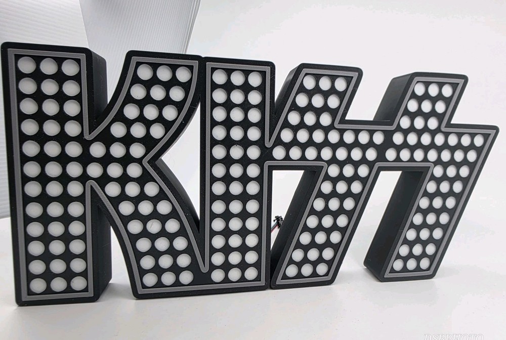 KISS Lightbox | RGB LED lights and controller 3D Print