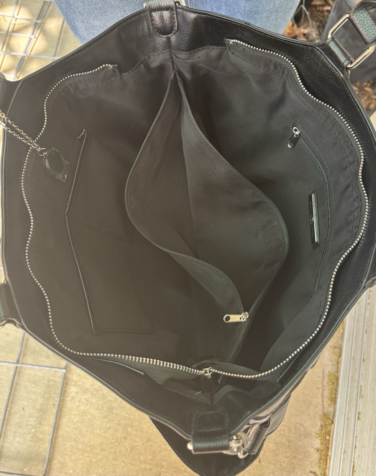 Disney The Nightmare Before Christmas Large Tote Bag & Wallet Set Black