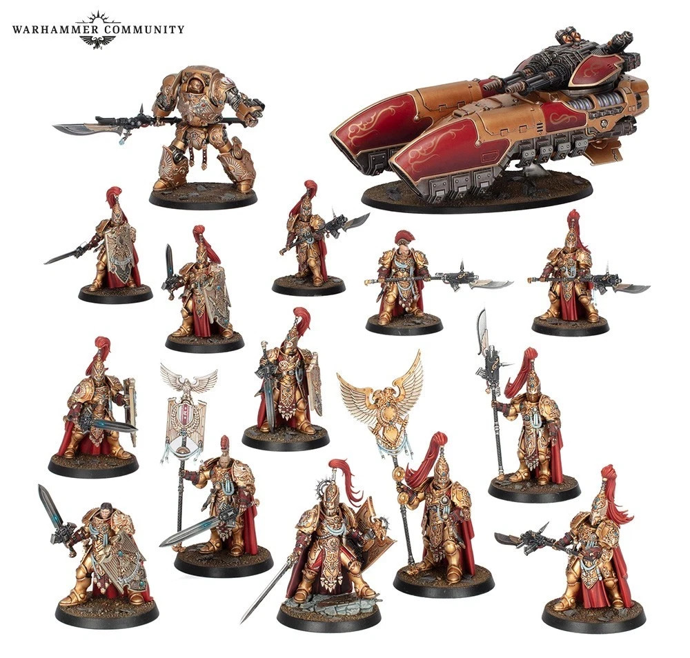 ⚔️WARHAMMER HORUS HERESY - LEGIO CUSTODES BATTLE GROUP - PREORDER FOR 4/4⚔️