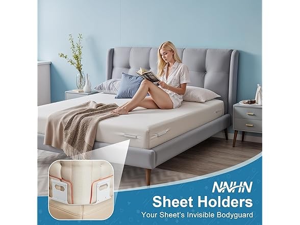 NNHN Lock Sheet Holders White