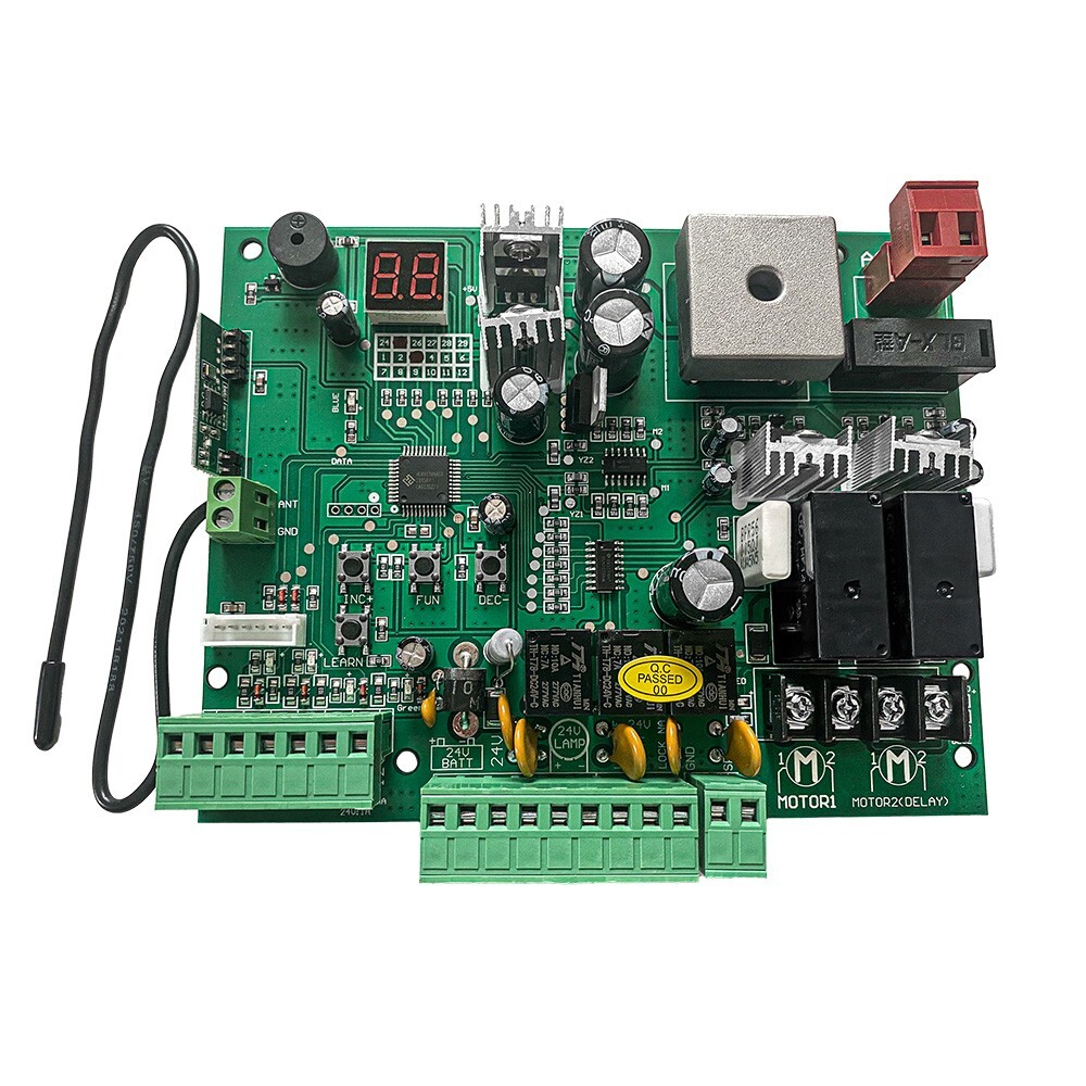 DC 24V PCB Board for Automatic Double Arms Swing Gate Opener Control Board Panel