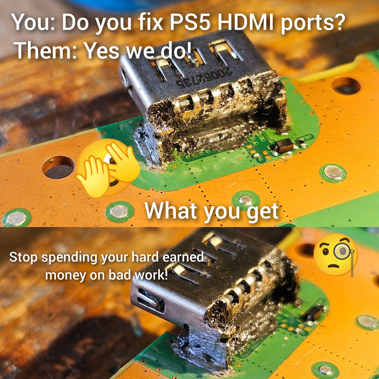 PS5 Motherboard Repair Mail-in Service (Board Only) we can fix any issue Fast!
