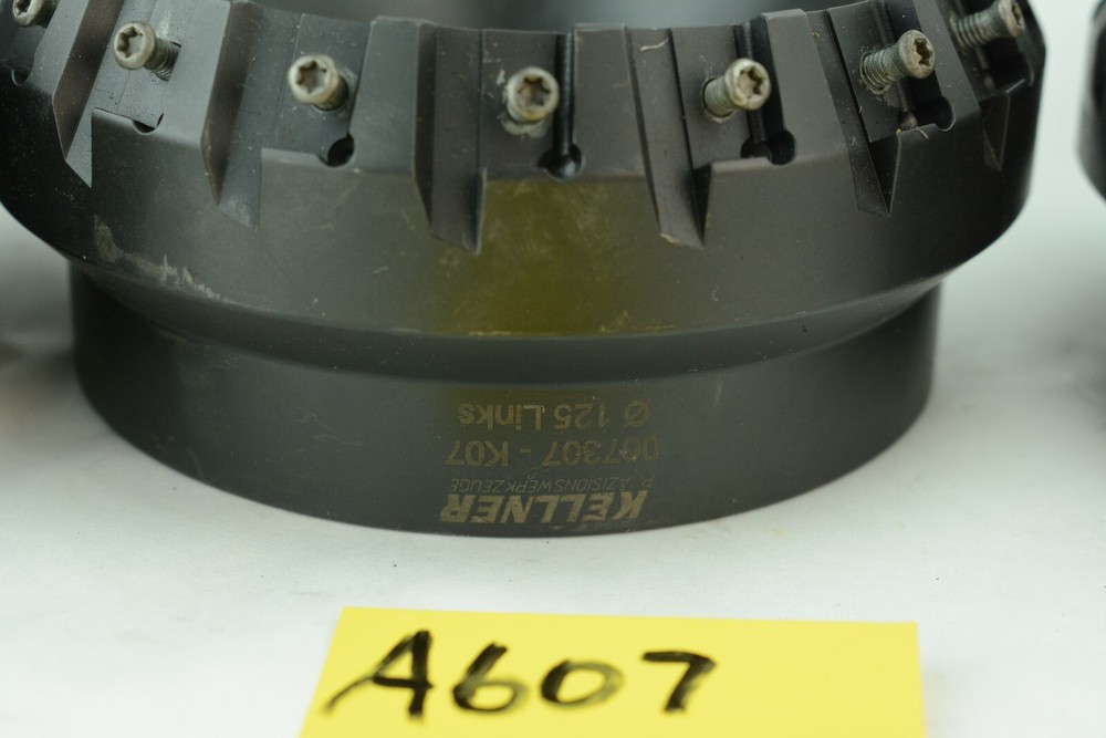1pc Kellner Indexable Chamfer/Angle Face Mill 125mm Left hand 007412